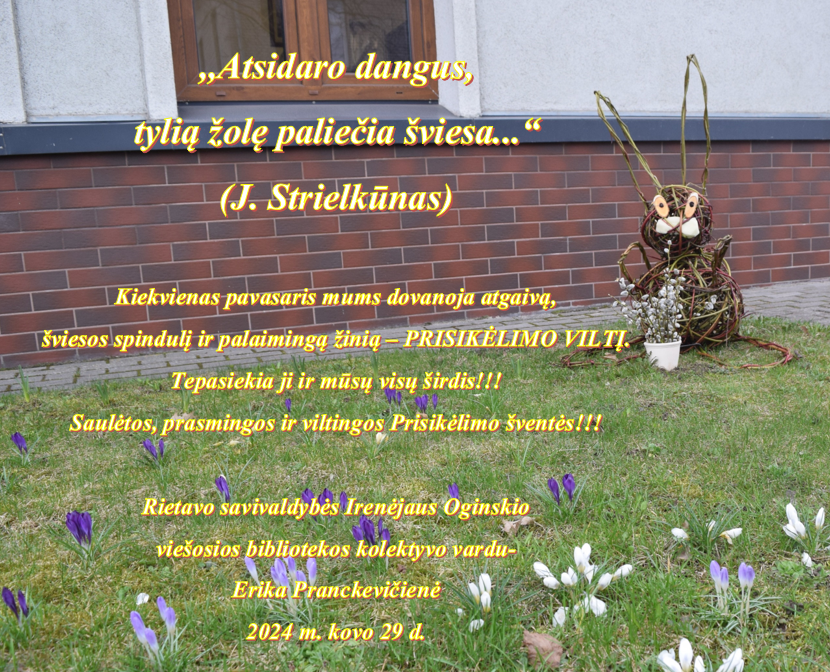 RSIOVB sveikinimas